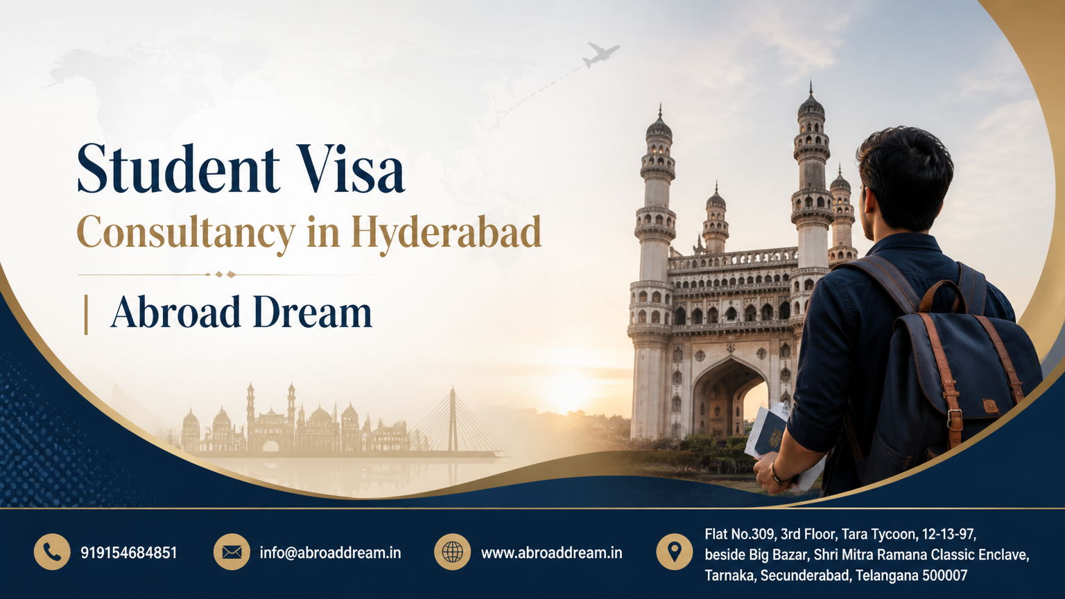 Student Visa Consultancy in Hyderabad | Abroad Dream